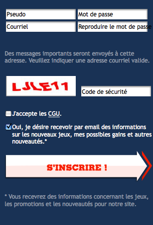 Inscription solitaire gratuit